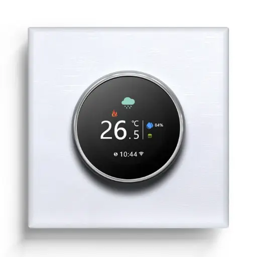 BSEED Okostermosztát padlófűtéshez Zigbee vagy Wifi vezérelt 4 színben