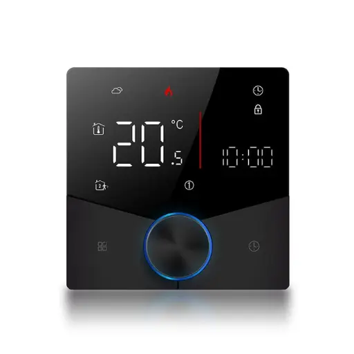BSEED Okostermosztát padlófűtéshez, Zigbee, Smart vagy Wifi-s